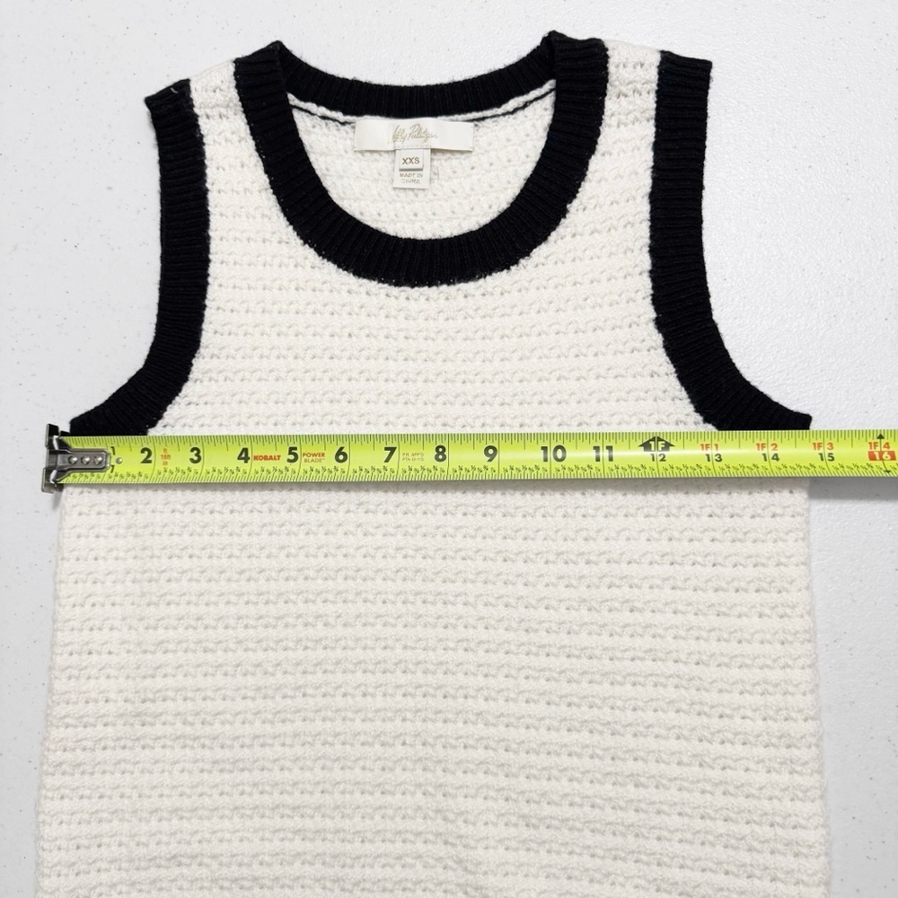 Lilly Pulitzer Knit Tank Top White XXS - Picture 6 of 8